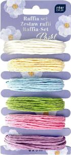 Opakowanie Zestaw rafii 6x5m Pastel