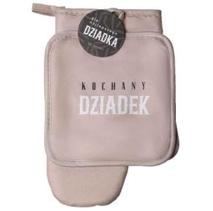 Opakowanie Zestaw rękawica kuchenna + łapka Kochany Dziadek