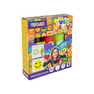 Zestaw Tubi Jelly Emotki 3 kolory. Wydawca: Tuban. Multiszop.pl Opakowanie Zestaw Tubi Jelly Emotki 3 kolory