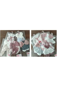Opakowanie Zestaw ubranek dla lalek 33-34cm MIX