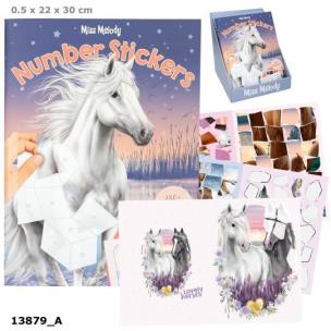 Zestaw z naklejkami Number Sticker Miss Melody 13879A. Wydawca: DEPESCHE (5). Multiszop.pl Opakowanie Zestaw z naklejkami Number Sticker Miss Melody 13879A