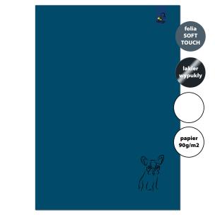 Opakowanie Zeszyt A4 32 kartki gładki 90g Buldog granat