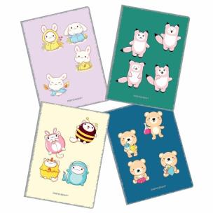 Opakowanie Zeszyt A4/32K kratka 80g (4szt) NARCISSUS