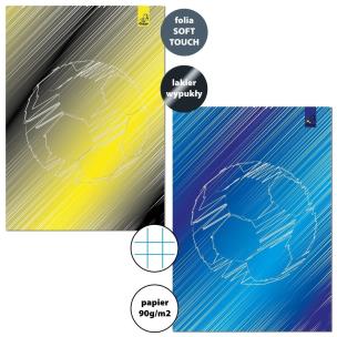 Opakowanie Zeszyt A4/32K kratka 90g Piłka Nożna (6szt)
