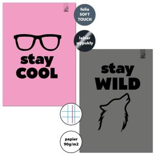 Opakowanie Zeszyt A4/32K kratka margines Stay Cool Wild(6szt)
