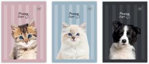 Opakowanie Zeszyt A4/32k Kratka UV Puppy Sign mix (10szt)