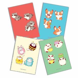 Opakowanie Zeszyt A4/32K linia 80g (4szt) NARCISSUS