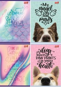 Opakowanie Zeszyt A4/32K linia okładka laminowana mix (15szt)