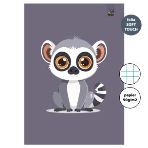Opakowanie Zeszyt A4 32k.w kratkę Lemur 90g