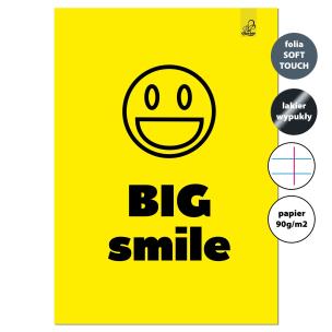 Opakowanie Zeszyt A4 32k.w linie z marginesem Big Smile 90g