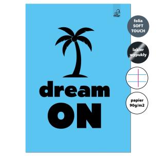 Opakowanie Zeszyt A4 32k.w linie z marginesem Dream On 90g