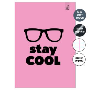 Opakowanie Zeszyt A4 32k.w linie z marginesem Stay Cool 90g