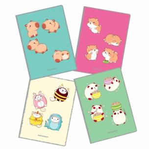 Opakowanie Zeszyt A4/60K kratka 80g (4szt) NARCISSUS