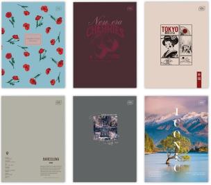 Opakowanie Zeszyt A4/80k kratka mix (5szt)