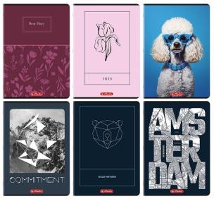 Opakowanie Zeszyt A4/80K kratka mix (5szt) HERLITZ