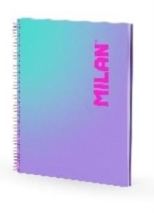 Opakowanie Zeszyt A4/90K kratka na spirali liliowy