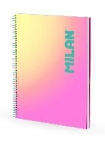 Opakowanie Zeszyt A4/90K kratka na spirali różowy