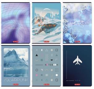 Opakowanie Zeszyt A4/96K kratka mix (5szt) HERLITZ