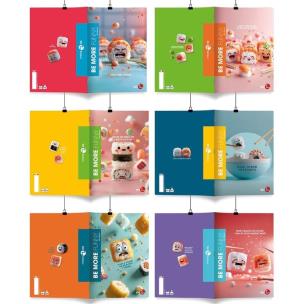 Zeszyt A4/96K linia Be More Funny (10szt). Wydawca: Koh-I-Noor. Multiszop.pl Opakowanie Zeszyt A4/96K linia Be More Funny (10szt)