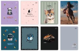 Opakowanie Zeszyt A5/16K 3kol linia 70g UV mix (20szt)