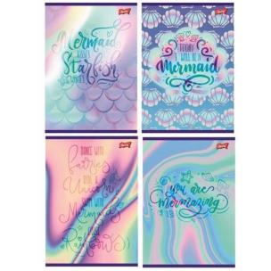 Zeszyt A5/16K linia 2 kolor Pastel Mermaid (15szt). Wydawca: UNIPAP. Multiszop.pl Opakowanie Zeszyt A5/16K linia 2 kolor Pastel Mermaid (15szt)