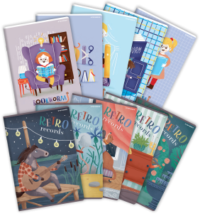 Opakowanie Zeszyt A5/16K linia Book/Retro (20szt)