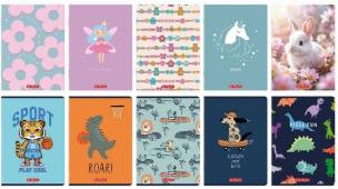 Opakowanie Zeszyt A5/16K linia podwójna mix (20szt) HERLITZ