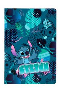 Opakowanie Zeszyt A5 32k 3-linie Disney Blue Stitch wzór 1