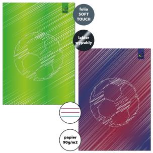 Opakowanie Zeszyt A5/32K 3-linie kolor 90g Player (10szt)