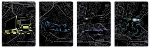Opakowanie Zeszyt A5/32K 3kol linia 70g UV Cars (10szt)