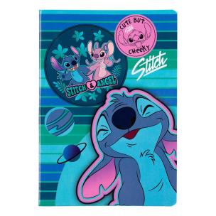 Zeszyt A5 32k kratka Disney Blue Stitch wzór 2. Wydawca: Patio. Multiszop.pl Opakowanie Zeszyt A5 32k kratka Disney Blue Stitch wzór 2