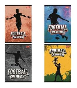 Opakowanie Zeszyt A5/32k kratka Football Champions (15szt)
