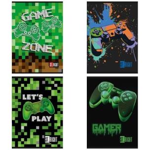 Opakowanie Zeszyt A5/32k kratka Game Zone mix (15szt)