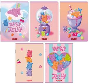 Opakowanie Zeszyt A5/32K kratka Jelly (10szt) HERLITZ