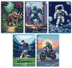 Opakowanie Zeszyt A5/32K kratka Pixel (10szt) HERLITZ