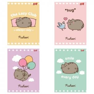 Opakowanie Zeszyt A5/32K linia laminowany Pusheen (15szt)