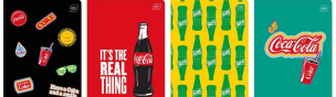 Opakowanie Zeszyt A5/32K trzylinia Mat+UV Coca Cola (10szt)