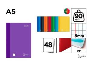 Opakowanie Zeszyt A5/48K kratka MIX (8szt)