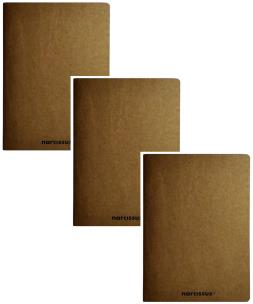 Opakowanie Zeszyt A5 56k linia Narcissus ECO KRAFT 3 sztuki