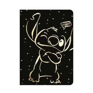 Zeszyt A5 60 k. kratka Disney Gold  Stitch wzór 3. Wydawca: Patio. Multiszop.pl Opakowanie Zeszyt A5 60 k. kratka Disney Gold  Stitch wzór 3