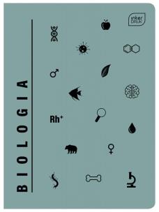 Opakowanie Zeszyt A5 60# M 70g UV Biologia/Przyroda