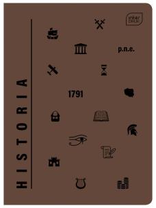 Opakowanie Zeszyt A5 60# M 70g UV Historia