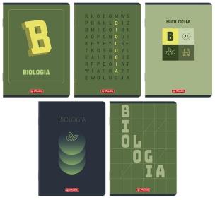 Opakowanie Zeszyt A5/60K kratka Biologia (10szt) HERLITZ