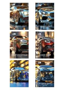 Opakowanie Zeszyt A5/60K kratka Cars (10szt) MAR MAR