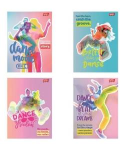 Opakowanie Zeszyt A5/60k kratka Dance Mode (10szt)