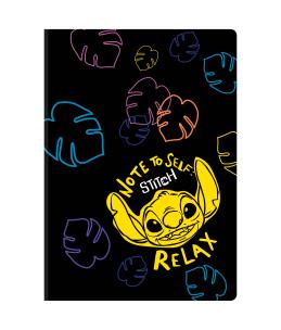 Opakowanie Zeszyt A5 60k kratka Disney Black Stitch wzór 2