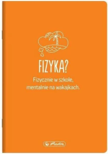Zeszyt A5/60K kratka Fizyka (10szt). Wydawca: HERLITZ. Multiszop.pl Opakowanie Zeszyt A5/60K kratka Fizyka (10szt)