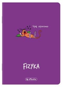 Opakowanie Zeszyt A5/60K kratka Fizyka (5szt) HERLITZ