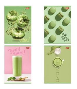 Opakowanie Zeszyt A5/60k kratka Green Delicious (10szt)