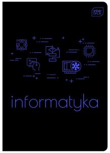 Opakowanie Zeszyt A5/60k kratka Informatyka (10szt)